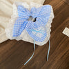 Blue Gingham Lace