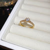 Gold Beaded Band