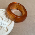 Resin Amber Ivory Bangles Cuffs Assorted Styles 6 Ways view 8