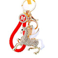 Full Crystal Pegasus Keychains with Fortune and Loose Heart Loop Options view 5