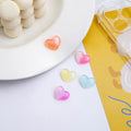 Color Note Glitter Round Ice Pop Heart and Bow DIY Pieces view 3