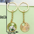 Panda Charm Keychains Featuring Cat Across 42 Pictured Variations view 10