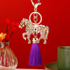 Deep-Purple Horse-Tassel