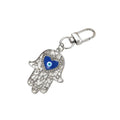 Hamsa Hand Evil Eye Keychains Gold Silver Lobster Clasp 6 Styles view 5