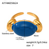 Gold Deep Blue