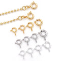 Round Spring Clasps in Four Graduated Sizes Jewelry Findings view 1