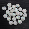 Round Resin Cabochons with Metallic Foil in Sixty-One Options view 10