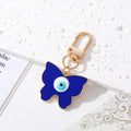 Gold and Silver Tone Melting Heart and Butterfly Eye Clip Keychains view 7
