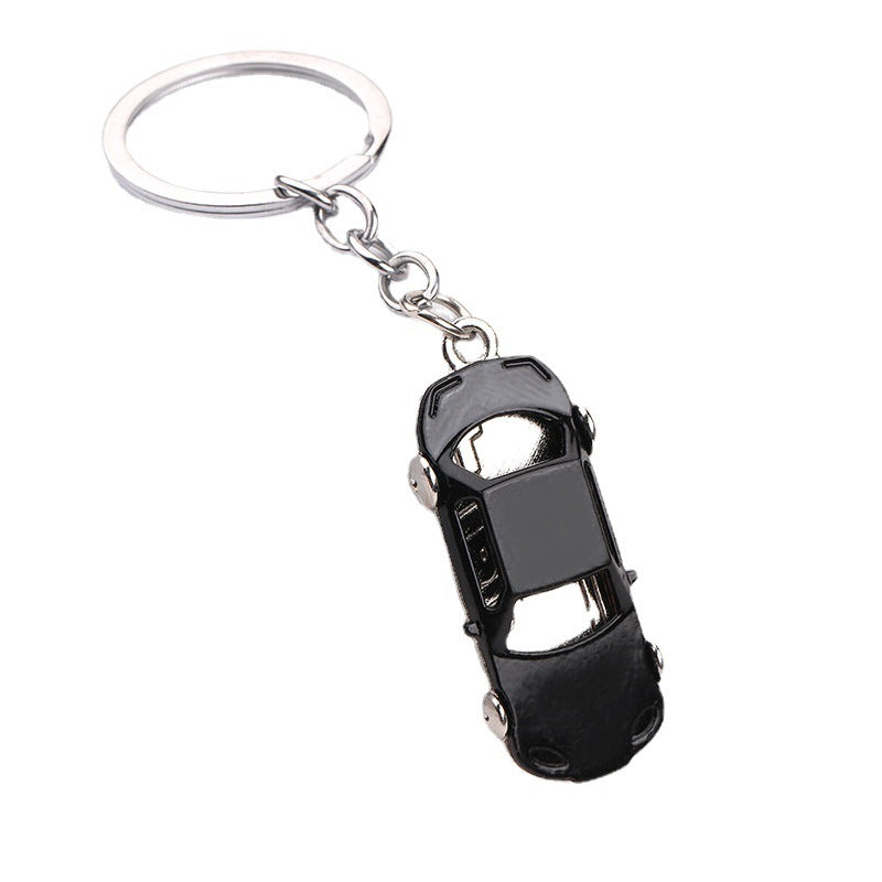Colorful Metal Car Keychain Creative Gift Key Ring Pendant