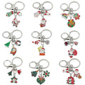 Christmas Charm Keychains Featuring Green Christmas Tree Across 81 Pictured Variations view 5