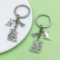 Halloween Charm Keychains Featuring Horror Heart Across 44 Pictured Variations view 3