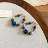 Blue Brown Beads