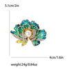 Teal Peony