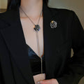 Stainless Geometric Pendant Necklace Assortment Multi Styles view 11