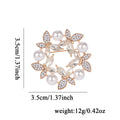 Butterfly Tassel Pearl Look Metal Brooch Pin for Jackets and Lapels view 3
