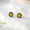 Black Yellow Flower