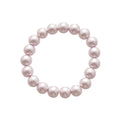 Lavender Pink Pearl Bead Strand Necklace Two Sizes view 5
