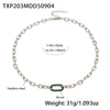 Steel Green Necklace