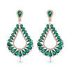 Green Teardrop Fan