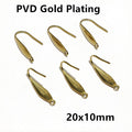 Teardrop Paddle Earring Hook Findings in Six Styles view 8