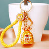 Yellow-Braided Large-Pouch
