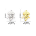 Crystal Jellyfish and Umbrella Charm Collection for Jewelry Making view 2