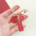 Message Tag Charm Keychains Featuring Message Tag Across 23 Pictured Variations view 2