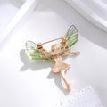 Gold Tone Silver Tone Dragonfly Crystal Three Designs Metal Brooch Pin view 4