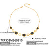 Black Glass Necklace