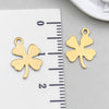White Four-Leaf Clover