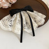 Black Bow Clip