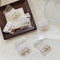Random Assorted Stainless Steel Hoop and Drop Earrings by Pair view 2