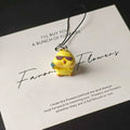 Yellow Chick Figure Phone Strap Charms in Two Designs view 6
