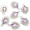 Crystal Teardrop Wing Charm Collection for Jewelry Making view 11