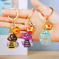 Crystal Ingot Snake Keychains in Eight Colors plus Assorted Option view 1