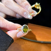 Olive Oval Halo