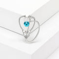 Heart Stethoscope Brooch Decorative Lapel Pin For Jackets And Scarves view 7