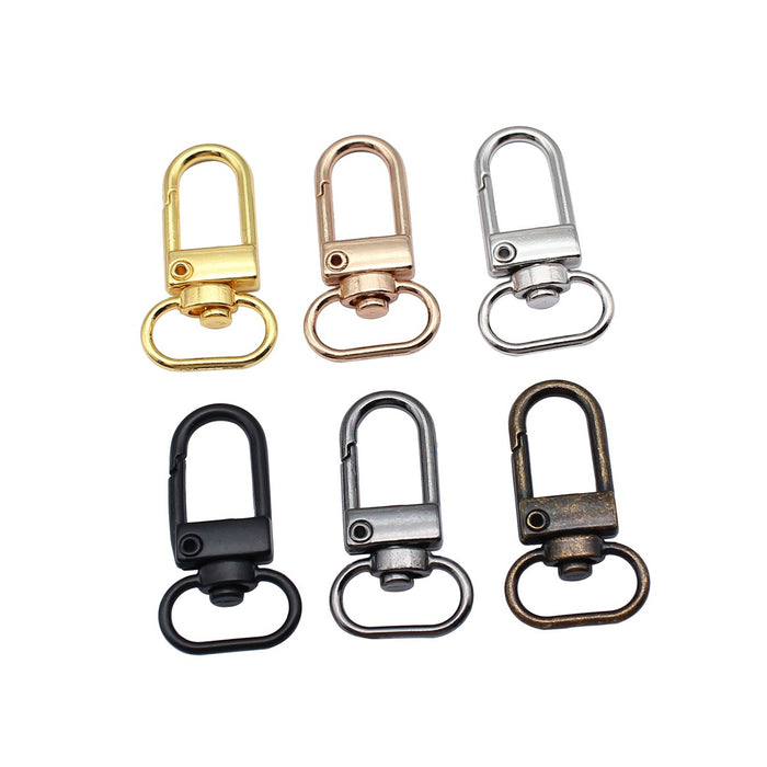 Slim Swivel Lobster Clasps in Six Metal Tone Finishes