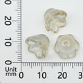 Bell Flower Glass Beads in Thirty Three Gradient Color Finishes view 9