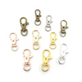 Metal Swivel Lobster Clasps With Rings in Six Finishes view 5
