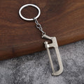 Silver Tone Metal Tool-Shaped Keychains In 12 Designs view 6