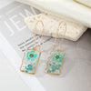 Aqua Pearl Flowers