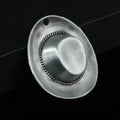 Zinc Alloy Cowboy Hat Charm Antique Finish Four Colors view 2