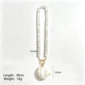 Natural Conch Bead Carabiner Necklaces In Six Color Mixes view 7