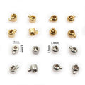 Tiny Loop Crimp End Beads Jewelry Making Components view 4