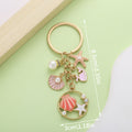 Starfish, Conch and Shell Charm Keychains Featuring Pink Starfish Across 59 Variations view 2