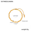 Gold Engraved Bracelet