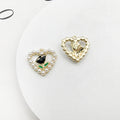 Yellow Heart Metal Charms with 6 Listed Options for DIY Jewelry Making view 7