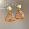 Yellow Brown Triangle