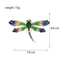 Dragonfly Enamel Two Designs Metal Brooch Pin for Jackets and Lapels view 2